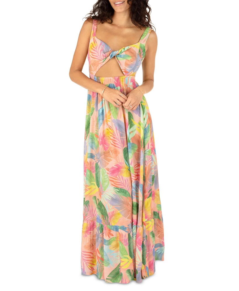 Hurley Juniors' Paradise Reversible Maxi Dress