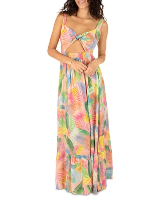 Hurley Juniors' Paradise Reversible Maxi Dress