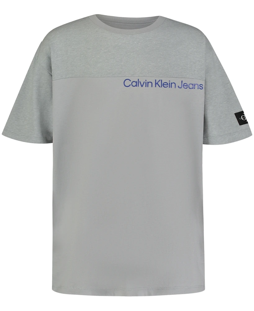 Calvin Klein Big Boys Clean Icon Short Sleeve T-shirt