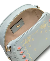 Radley London Arden Crescent Floral Mini Zip Around Crossbody Bag