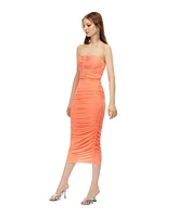 Women's Strapless Long Dress