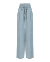 Nocturne Women's Draped Wide Leg Pants