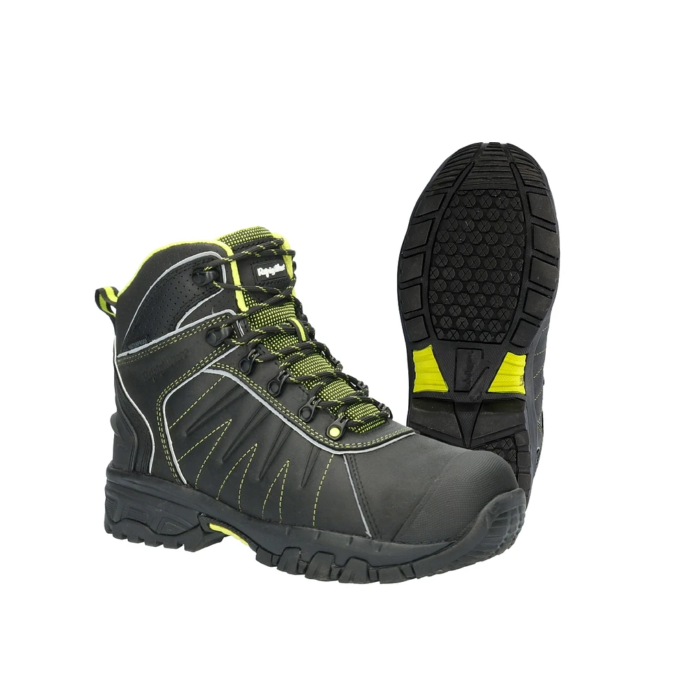 RefrigiWear Men's OnyxRidge Hiker, Insulated Waterproof Leather Work Boots