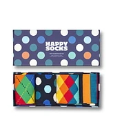 Happy Socks Multi Color Socks Gift Set, Pack of 4
