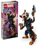 Lego Marvel Rocket & Baby Groot Minifigure Building Toy 76282, 566 Pieces