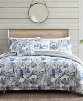 Tommy Bahama Home Raw Coast Cotton King 3-Pc. Duvet Cover Set