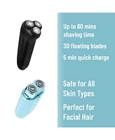 Pursonic Shaving Bundle: Mario Lopez Men's Rechargeable Electric Shaver & Painless Electric Shaver