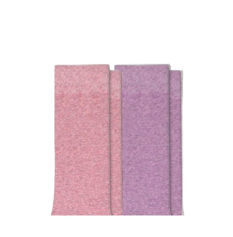 Stems Women's Marbled Wool Crew Socks Two Pack