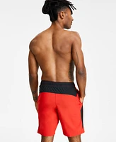 Nike Men's Contend Water-Repellent Colorblocked 9" Swim Trunks