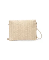 Urban Expressions Lenox Straw Crossbody