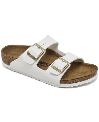 Birkenstock Little Girls Arizona Birko-Flor Patent Sandals from Finish Line