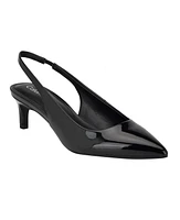Calvin Klein Women's Dainty Kitten Heel Slingback Pumps