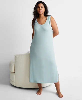 State of Day Women's Ribbed Modal Blend Tank Nightgown Xs-3X, Created for Macy's