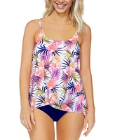 Island Escape Womens Cape Town Tankini Top High Waist Bikini Bottoms Created For Macys