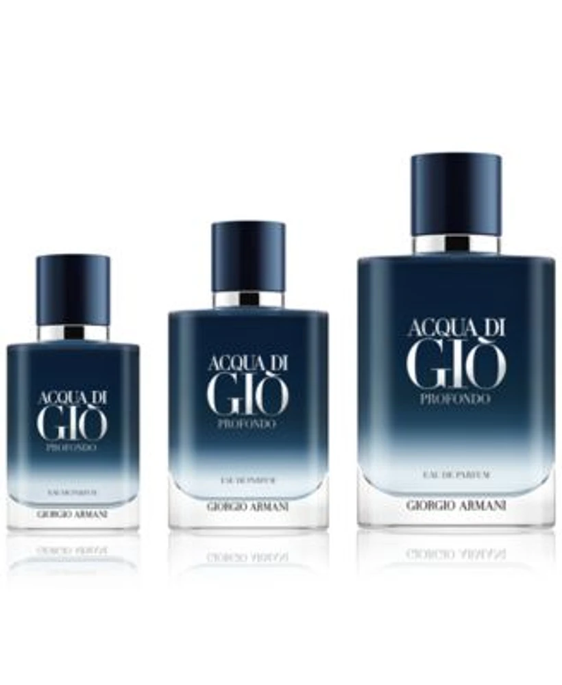 Giorgio Armani Mens Acqua Di Gio Profondo Eau De Parfum Fragrance Collection