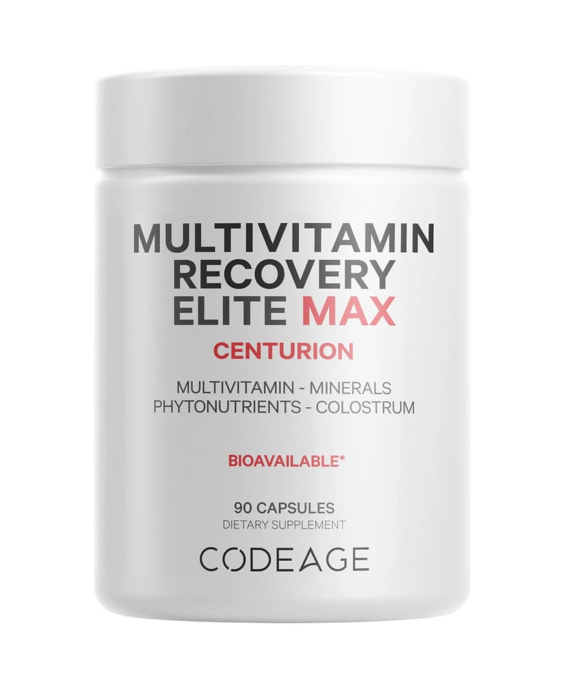 Codeage Multivitamin Recovery Elite Max - Advanced Recovery Support for Athletes