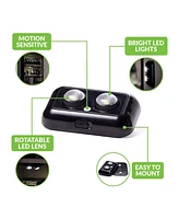 Motion Sensor Safe Lights with Adjustable Led Lens