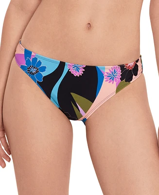 Salt + Cove Juniors' Blooming Wave Hipster Bikini Bottoms, Created for Macy's