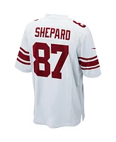 Men's Nike Sterling Shepard White New York Giants Game Jersey