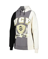 Women's Gameday Couture Black Ucf Knights Hall of Fame Colorblock Pullover Hoodie