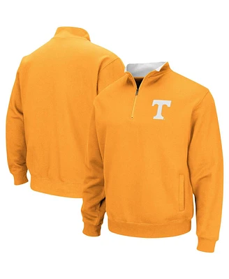 Men's Colosseum Tennessee Orange Volunteers Big and Tall Tortugas Quarter-Zip Jacket