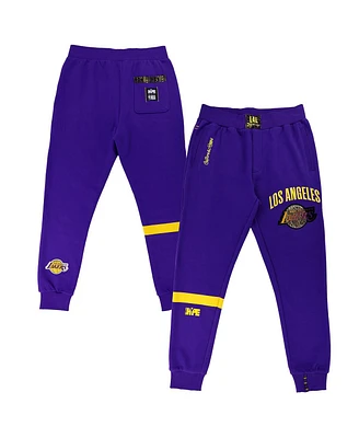 Men's and Women's Nba x Two Hype Purple Los Angeles Lakers Culture & Hoops Heavyweight Jogger Pants