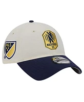 Men's New Era White Nashville Sc 2024 Kick Off Collection 9TWENTY Adjustable Hat