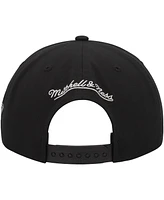 Men's Mitchell & Ness Black Los Angeles Kings Core Team Script 2.0 Snapback Hat