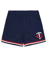 Toddler Boys and Girls Outerstuff Navy Minnesota Twins Field Ball T-shirt Shorts Set