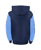 Big Boys Outerstuff Navy, Light Blue Toronto Jays Postcard Full-Zip Hoodie Jacket