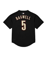 Men's Mitchell & Ness Jeff Bagwell Black Houston Astros Cooperstown Mesh Batting Practice Jersey
