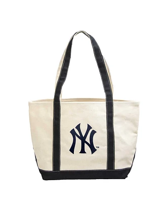 Women's New York Yankees Canvas Tote Bag