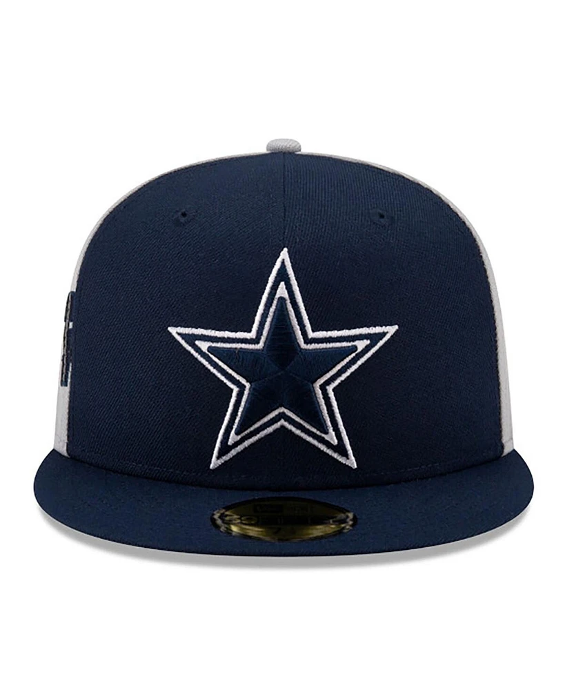 Men's New Era Navy Dallas Cowboys Gameday 59FIFTY Fitted Hat