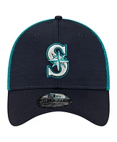 Men's New Era Navy Seattle Mariners Neo 39THIRTY Flex Hat