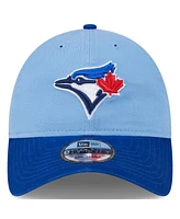 Men's New Era Light Blue Toronto Blue Jays 2024 Batting Practice 9TWENTY Adjustable Hat