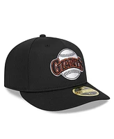 Men's New Era Black San Francisco Giants 2024 Batting Practice Low Profile 59FIFTY Fitted Hat