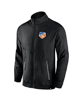 Men's Fanatics Black Fc Cincinnati Header Raglan Full-Zip Jacket