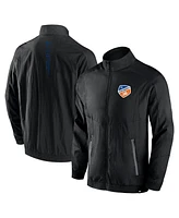 Men's Fanatics Black Fc Cincinnati Header Raglan Full-Zip Jacket