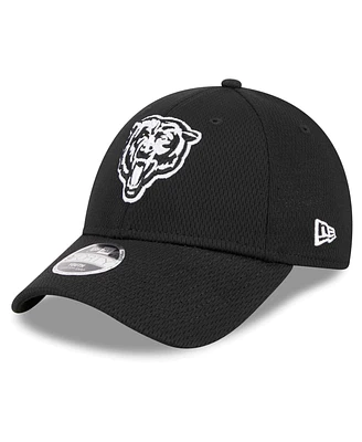 Youth Boys and Girls New Era Black Chicago Bears Alternate Logo Main B-Dub 9FORTY Adjustable Hat
