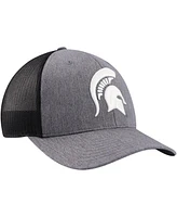 Men's '47 Brand Charcoal Michigan State Spartans Carbon Trucker Adjustable Hat