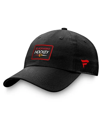 Men's Fanatics Black Chicago Blackhawks Authentic Pro Prime Adjustable Hat