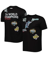 Men's Pro Standard Black Florida Marlins Championship T-shirt