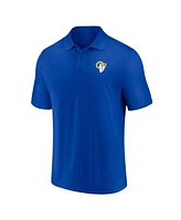 Men's Fanatics Royal Los Angeles Rams Component Polo Shirt