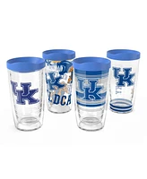 Tervis Tumbler Kentucky Wildcats Four-Pack 16 Oz Classic Tumbler Set