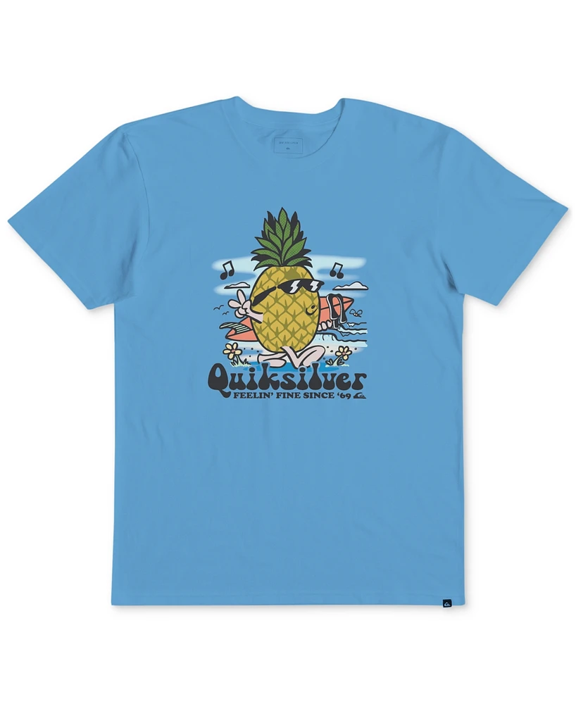 Quiksilver Toddler & Little Boys Cotton Pineapple Vibes Logo Graphic T-Shirt