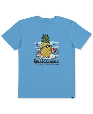Quiksilver Toddler & Little Boys Cotton Pineapple Vibes Logo Graphic T-Shirt