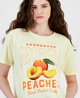 Grayson Threads, The Label Juniors' Peaches Graphic T-Shirt