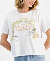 Grayson Threads, The Label Juniors' Tahiti Graphic T-Shirt