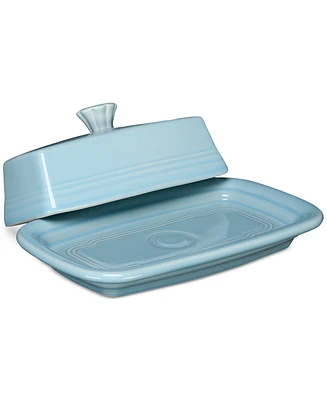 Fiesta Sky Extra Large Covered Butter Dish