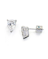 Kleinfeld Cubic Zirconia Pear Cut Stud Earrings